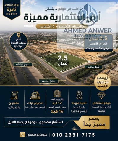 أرض  للبيع في 6 اكتوبر، الجيزة - 54592. png