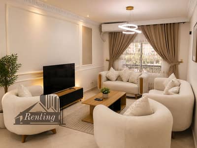 3 Bedroom Hotel Apartment for Rent in Nasr City, Cairo - ريسبشن. png 3 Bedroom Hotel Apartment for Rent in Nasr City, Cairo - ريسبشن. png
