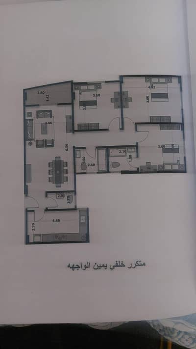 3 Bedroom Flat for Sale in New Cairo, Cairo - شقة جانبية اللوتس الشمالية