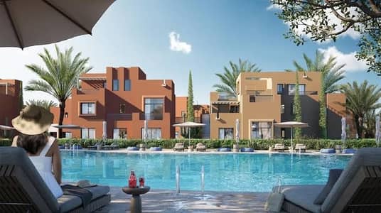شاليه 2 غرفة نوم للبيع في مكادى باى، البحر الأحمر - Chalet for resale Makadi heights 2 bedroom lagoon view delivery 2027 شاليه 2 غرفة نوم للبيع في مكادى باى، البحر الأحمر - Chalet for resale Makadi heights 2 bedroom lagoon view delivery 2027