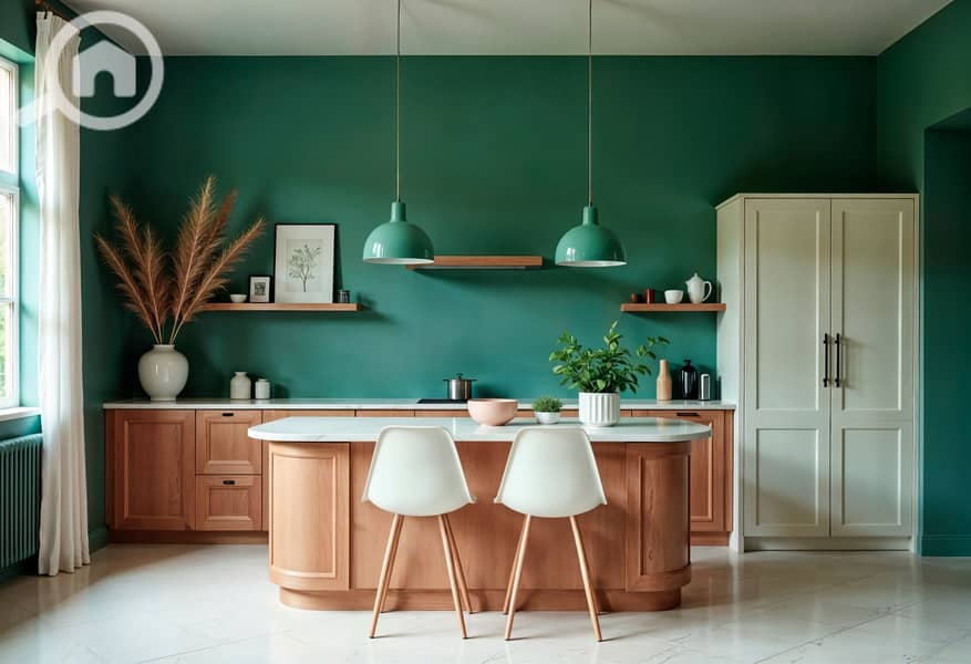 10 modern-green-kitchen-interior-with-island-white-chairs. jpg