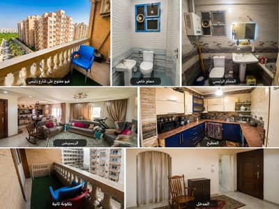 3 Bedroom Apartment for Sale in Faisal, Giza - شقة للبيع بأول فيصل – شارع الملكة الرئيسي (محور جمال عبدالناصر)