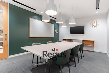 Office for Rent in 6th of October, Giza - Spaces Jack London Square 5091 Oakland USA Small Meeting Room Without People. jpg