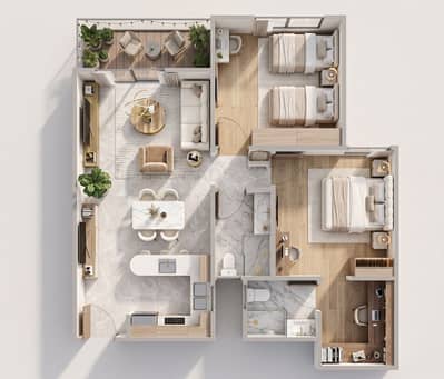 2 Bedroom Apartment for Sale in Hurghada, Red Sea - Gemini_Generated_Image_uoeszeuoeszeuoes. jpeg