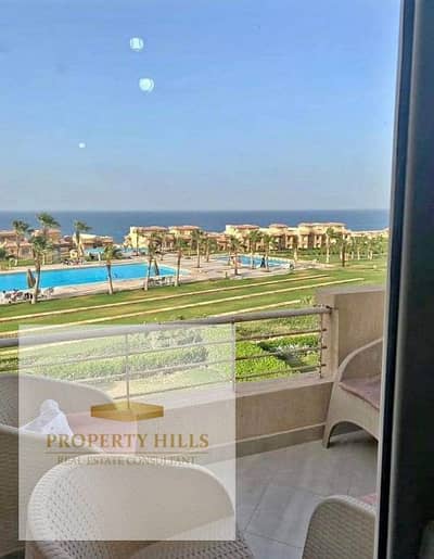 شاليه 3 غرف نوم للبيع في الساحل الشمالي، مطروح - Chalet for sallle in the coast, fully finished, inside Telal Village