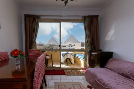 2 Bedroom Flat for Sale in Haram, Giza - شقة للبيع في الهرم - 100م بيع بالفرش - من المالك مباشرة -فيو الاهرامات 2 Bedroom Flat for Sale in Haram, Giza - شقة للبيع في الهرم - 100م بيع بالفرش - من المالك مباشرة -فيو الاهرامات