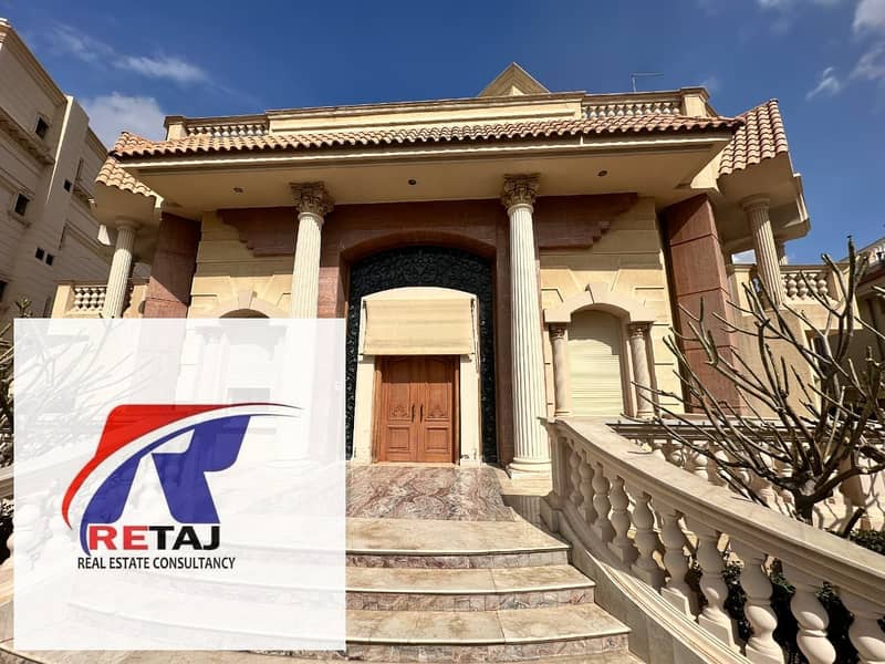 Luxury Villa for Sale – Palace-Inspired Design in Golf City Compound, Obour City Luxury Villa for Sale – Palace-Inspired Design in Golf City Compound, Obour City
