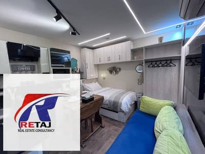 Studio for Rent in Nasr City, Cairo - Ultra-luxuriously finished furnished studio for rent in the 9th District; excellent price, inclusive of utilities.