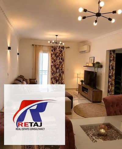 3 Bedroom Apartment for Rent in Nasr City, Cairo - Distinguished furnished apartment for rent in Gardenia City Compound, opposite the villas, Nasr City.