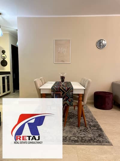 2 Bedroom Apartment for Rent in New Cairo, Cairo - Apartment with Private Garden for Rent in Azad Compound, New Cairo | 115 sqm + 75 sqm Garden