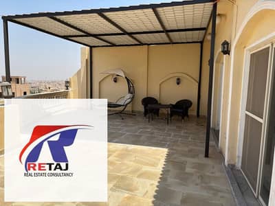 2 Bedroom Flat for Rent in New Cairo, Cairo - Furnished Apartment for Rent in Al Narges – Fifth Settlement | 100 SQM Private Roof