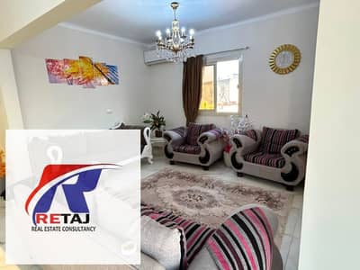 3 Bedroom Apartment for Sale in New Cairo, Cairo - Rooftop apartment for sale with elevator, spacious with a large garden view, prime location opposite Al Rehab in Al Banafseg Villas 2, near Tajan and
