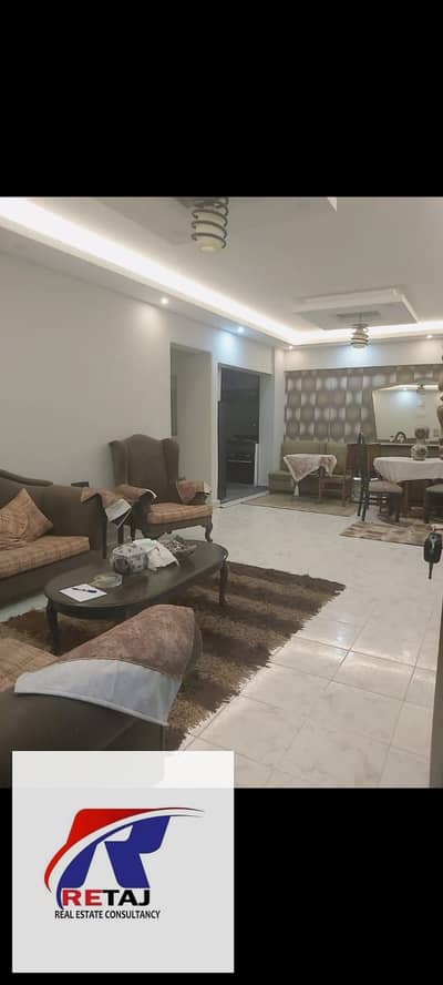 2 Bedroom Flat for Rent in New Cairo, Cairo - Furnished apartment for rent, 130 square meters, on South 90th Street, next to the American University.
