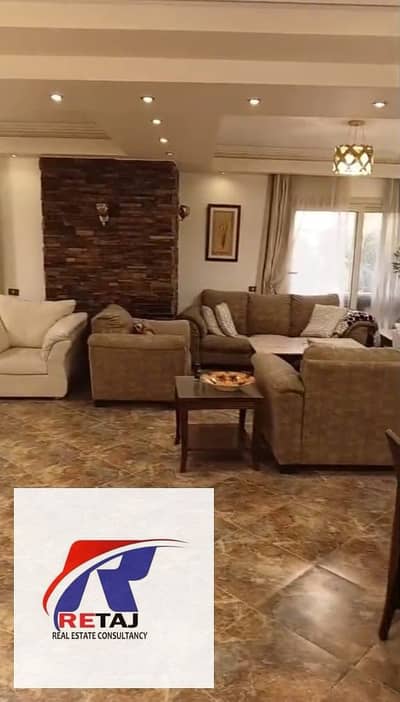 3 Bedroom Apartment for Rent in New Cairo, Cairo - Fully furnished, ultra-luxurious apartment for rent in Remas City Compound, North Investors District