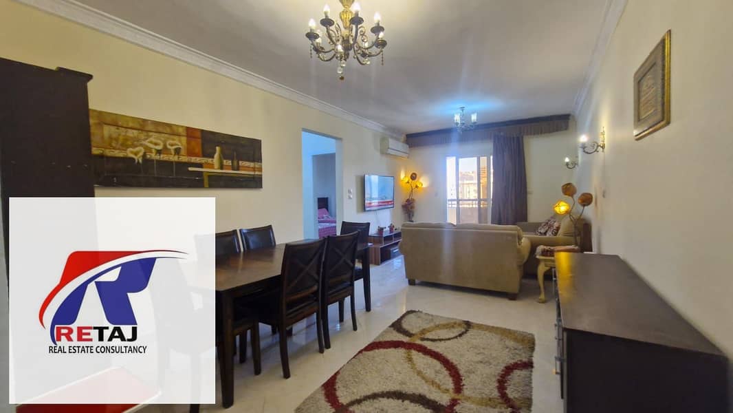 A distinctive furnished apartment for rent near services and a mosque in Gardenia City Compound, Nasr City. - Unit Type: Apartment - Unit Category: Fu A distinctive furnished apartment for rent near services and a mosque in Gardenia City Compound, Nasr City. - Unit Type: Apartment - Unit Category: Fu