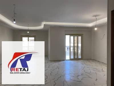 3 Bedroom Flat for Rent in New Cairo, Cairo - Ultra Super Lux Apartment for Rent, First Occupancy, in Al Banafseg Villas 12, First Settlement, with Elevator