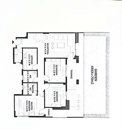 فلیٹ 3 غرف نوم للبيع في الشيخ زايد، الجيزة - From owner 5.350. 000 Bliss gate ground floor 3 bedrooms fully finished فلیٹ 3 غرف نوم للبيع في الشيخ زايد، الجيزة - From owner 5.350. 000 Bliss gate ground floor 3 bedrooms fully finished