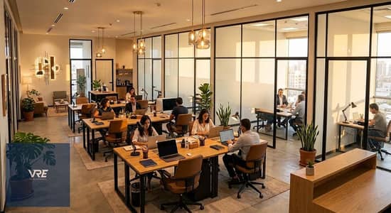 مکتب  للبيع في القاهرة الجديدة، القاهرة - wokspace. jpeg
