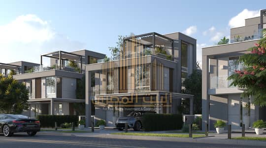 4 Bedroom Villa for Sale in Sheikh Zayed, Giza - 08_zayard_villa_front_exterior. jpg