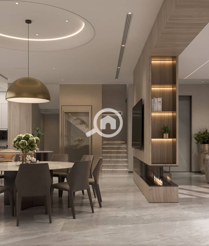 7 dining-room-with-fireplace-large-lamp-wall. jpg