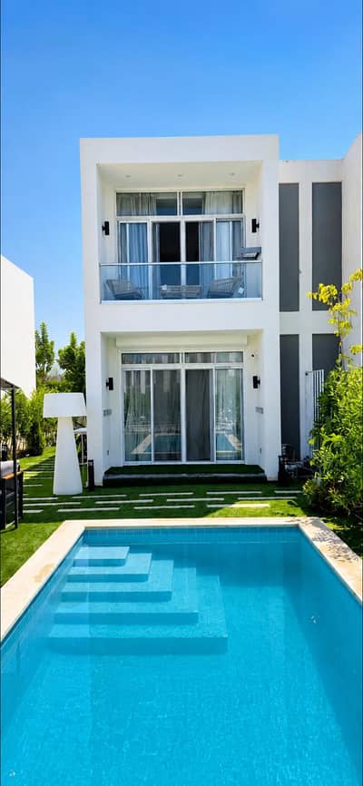 3 Bedroom Villa for Rent in North Coast, Matruh - فيلا للإيجار بورتو جولف العلمين بحمام سباحة خاص | من المالك