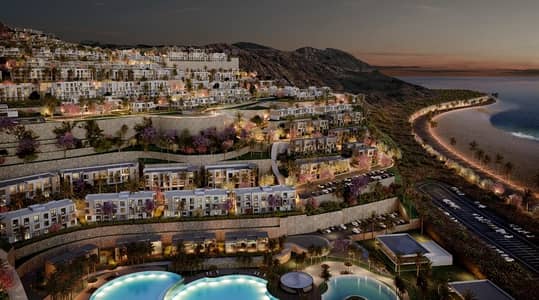 2 Bedroom Chalet for Sale in Ain Sukhna, Suez - شاليه ١٠٢ متر للبيع فى ماجادا (Majada) الجلالة العين السخنة