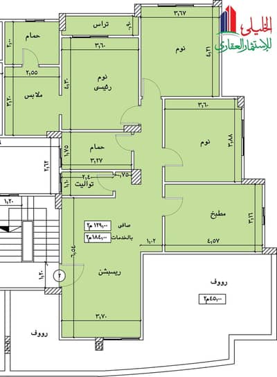 3 Bedroom Apartment for Sale in New Cairo, Cairo - 184m. jpeg 3 Bedroom Apartment for Sale in New Cairo, Cairo - 184m. jpeg