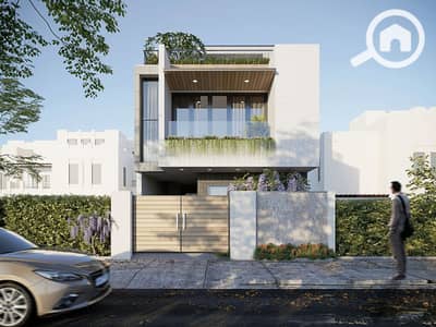 3 Bedroom Twin House for Sale in Sheikh Zayed, Giza - 7a6cb5126154509.61278a3f4d123. jpg 3 Bedroom Twin House for Sale in Sheikh Zayed, Giza - 7a6cb5126154509.61278a3f4d123. jpg