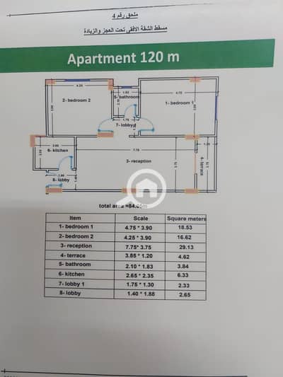 فلیٹ 2 غرفة نوم للبيع في حدائق اكتوبر، الجيزة - WhatsApp Image 2026-09-06 at 6.20. 54 PM. jpeg