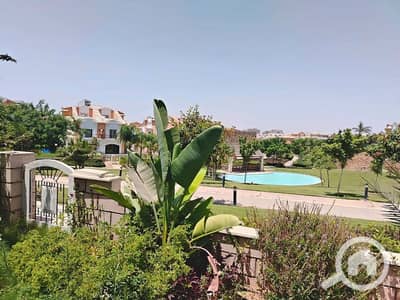 5 Bedroom Twin House for Rent in New Cairo, Cairo - 21_Community_Pool_View. jpg