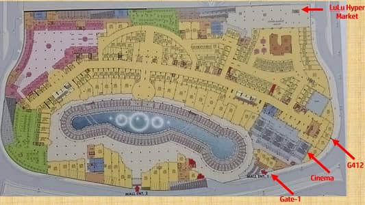 محلات تجارية  للبيع في القاهرة الجديدة، القاهرة - Retail for Sale - Park Mall - التجمع الخامس