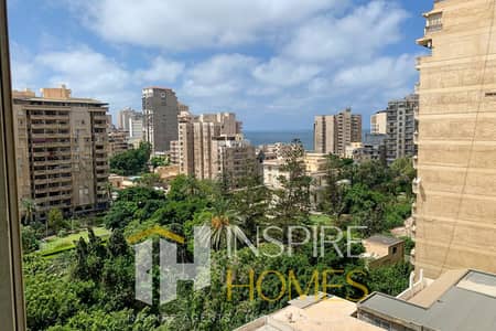 شقة 2 غرفة نوم للايجار في سابا باشا، الإسكندرية - 01. jpg
