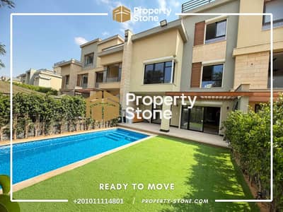 4 Bedroom Townhouse for Rent in New Cairo, Cairo - 1. jpg