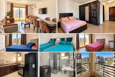 شقة 3 غرف نوم للايجار في الشيخ زايد، الجيزة - Furnished Apartment for Rent Janna Compound | شقة مفروشة جنة من المالك