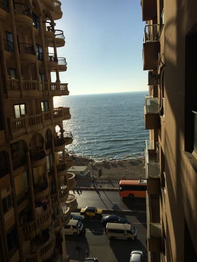2 Bedroom Apartment for Rent in Laurent, Alexandria - شقة مفروشة فى لوران عمارة حديثة . . ڤيو على البحر