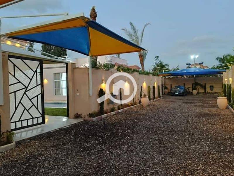 A furnished villa for rent in Kening Miriout inside a compound A furnished villa for rent in Kening Miriout inside a compound