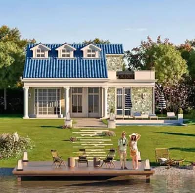 3 Bedroom Villa for Sale in 6th of October, Giza - فيلا Lake House للبيع في Mountain View Kings Way | من المالك مباشرة |