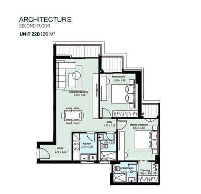 2 Bedroom Apartment for Sale in Sheikh Zayed, Giza - 126. jpeg 2 Bedroom Apartment for Sale in Sheikh Zayed, Giza - 126. jpeg