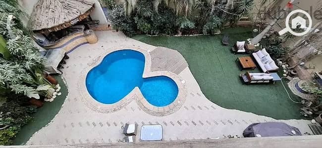 شقة 3 غرف نوم للايجار في القطامية، القاهرة - شقة مفروشة فندقي في كمبوند غرب الجولف دقائق للدائري و التجمع