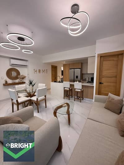 3 Bedroom Flat for Sale in Ain Sukhna, Suez - Luxury 2BR Apartment W_ Pool and Gym. jpg 3 Bedroom Flat for Sale in Ain Sukhna, Suez - Luxury 2BR Apartment W_ Pool and Gym. jpg