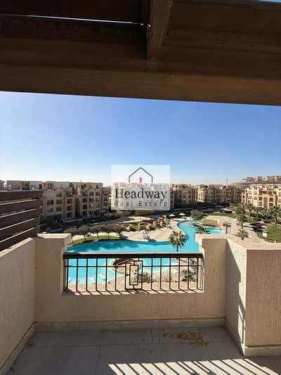 4 Bedroom Penthouse for Rent in Katameya, Cairo - Penthouse 275m for rent in Stone Residence the best view at the compound fully furnished new cairo with 4 bed room , 5th Settlement Compounds