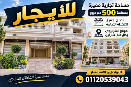 Other Commercial for Rent in Nasr City, Cairo - مكان للايجار بمساحه 500 م يصلح لجميع الانشطه Other Commercial for Rent in Nasr City, Cairo - مكان للايجار بمساحه 500 م يصلح لجميع الانشطه