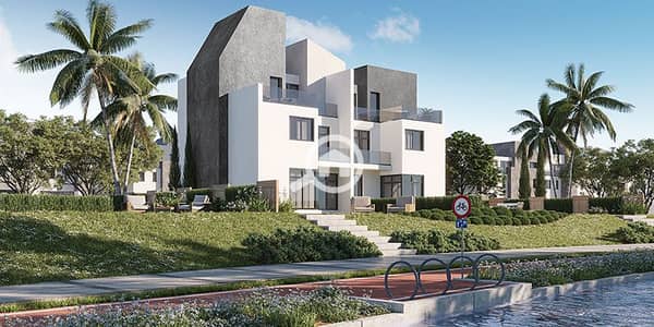 4 Bedroom Twin House for Sale in Sheikh Zayed, Giza - river-twin1. jpg 4 Bedroom Twin House for Sale in Sheikh Zayed, Giza - river-twin1. jpg