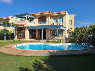 3 Bedroom Villa for Sale in North Coast, Matruh - فيلا ستاند الون بحمام سباحة جولدن بيتش الساحل الشمالى