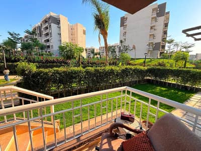 شقة 3 غرف نوم للايجار في مدينتي، القاهرة - Corner Ground Floor | Private Garden | Open Green View