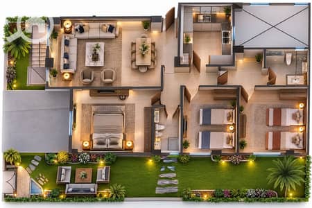 3 Bedroom Flat for Sale in Shorouk City, Cairo - 1000358313. png