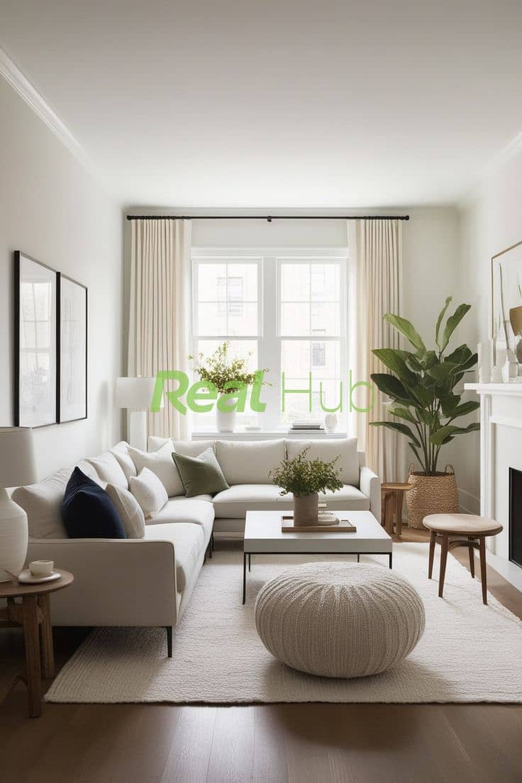4 minimalist living room sectional sofa knit pouf…. jpeg
