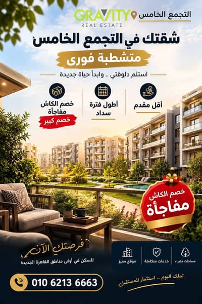 شقة 3 غرف نوم للبيع في القاهرة الجديدة، القاهرة - WhatsApp Image 2026-09-20 at 11.28. 35 AM. jpeg شقة 3 غرف نوم للبيع في القاهرة الجديدة، القاهرة - WhatsApp Image 2026-09-20 at 11.28. 35 AM. jpeg