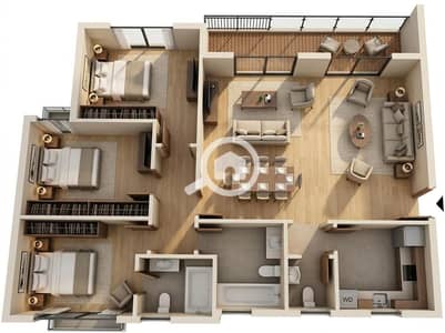 3 Bedroom Flat for Sale in New Capital City, Cairo - 3a55100a-b399-4a42-b1b9-29c22fc064e6. jpg