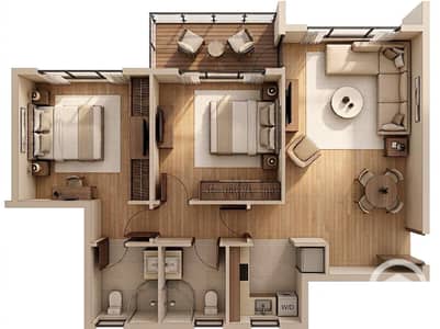 2 Bedroom Flat for Sale in New Capital City, Cairo - e3c35835-8cc6-4431-93e5-93eaf6498b1c. jpg 2 Bedroom Flat for Sale in New Capital City, Cairo - e3c35835-8cc6-4431-93e5-93eaf6498b1c. jpg